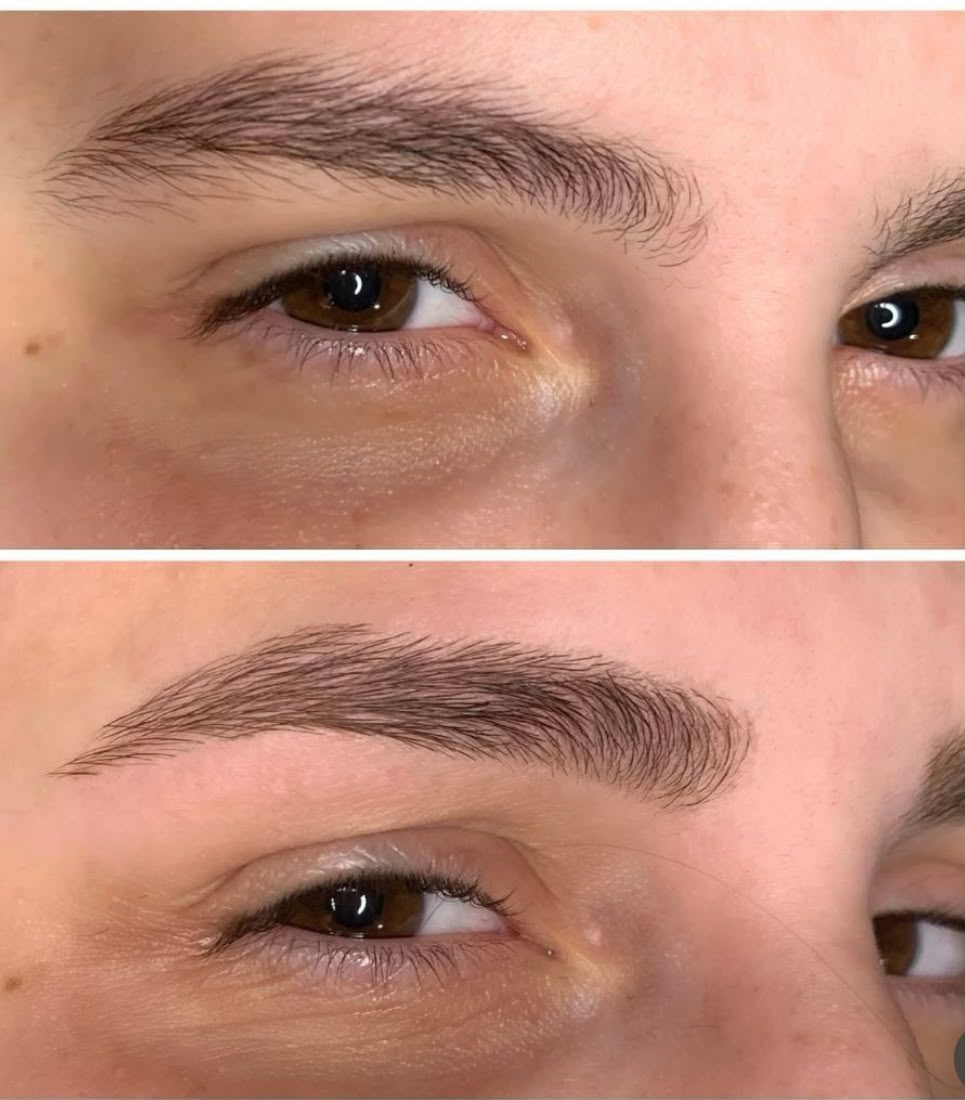 Antes e depois — Fios naturais