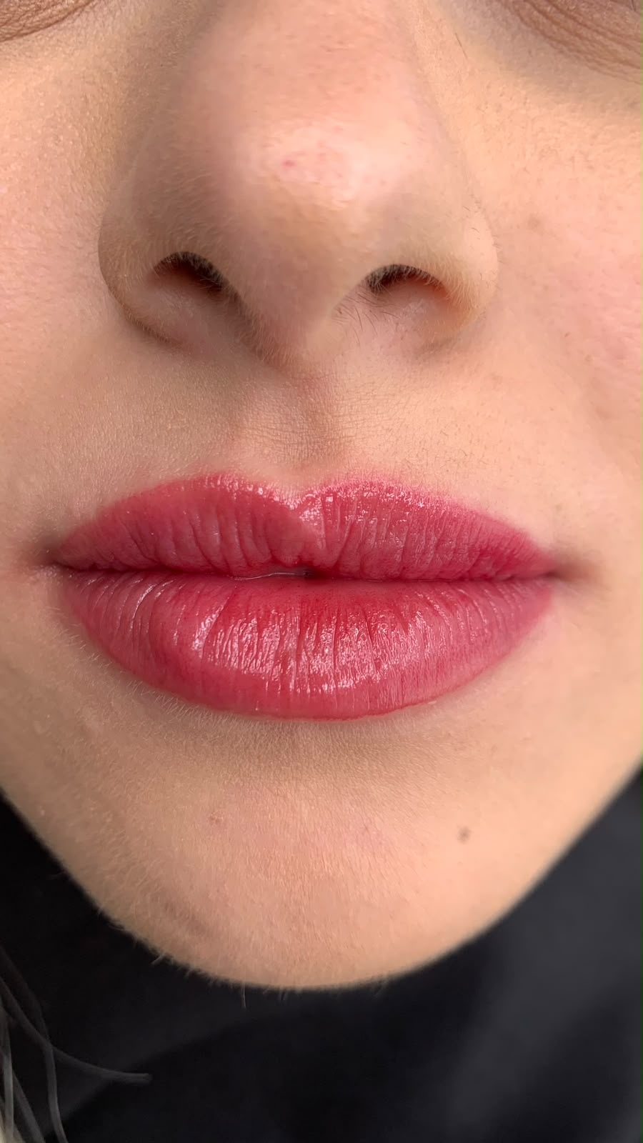 Simetria e cor — Lip blush